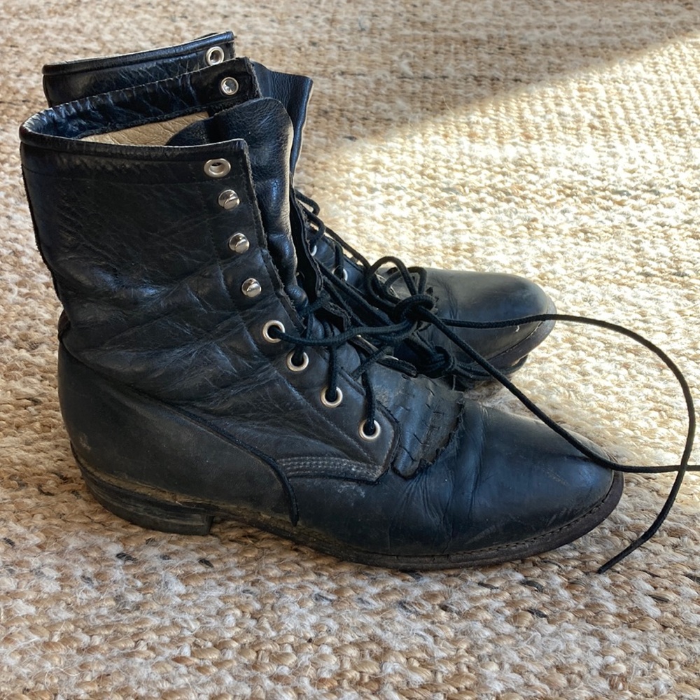 Ariat Leather Riding Boots, size 7